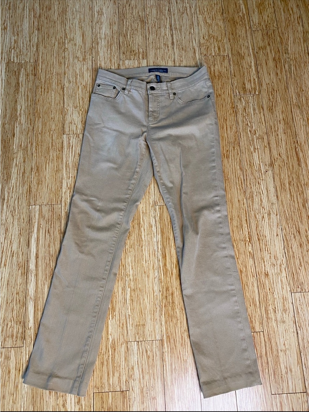 Ralph Lauren Women’s Straight Jeans in Khaki